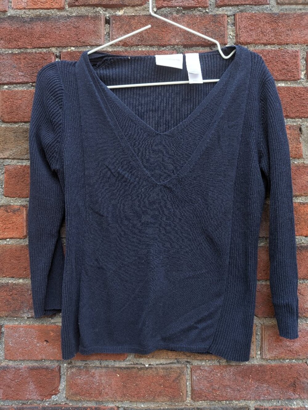 Vintage Liz Claiborne navy top